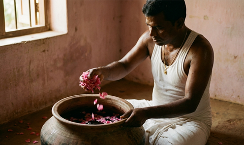 the ancient art of attar: why india's oldest perfume tradition is having a wellness moment